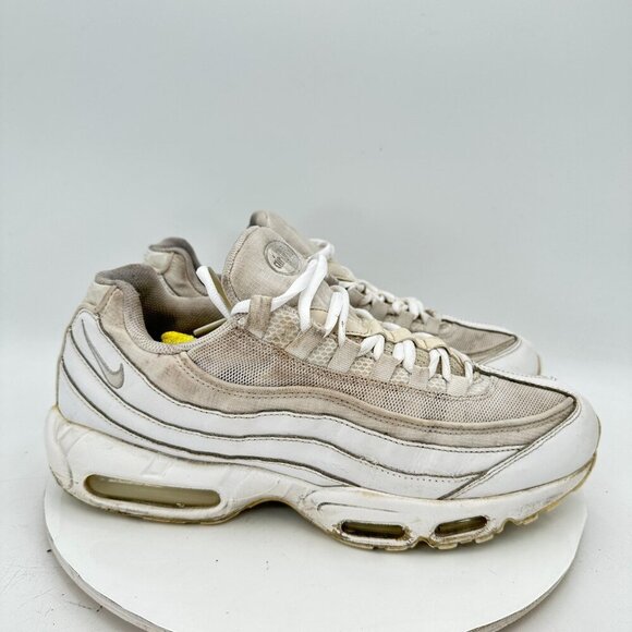 Nike Air Max 95 Men Size 12 CT1268-100 Triple White Training Shoes - Picture 4 of 11